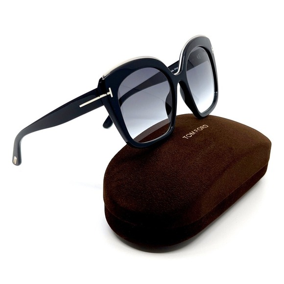 NEW!!! TOM FORD Chantalle Sunglasses TF944 01B Authentic - Picture 2 of 12